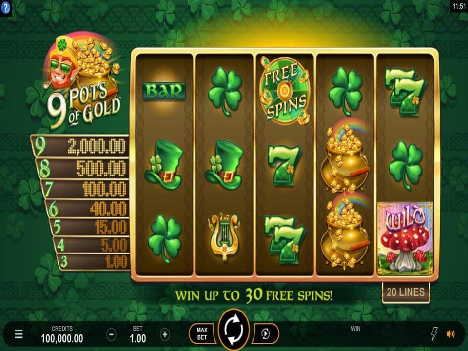 Pots Of Gold Casino