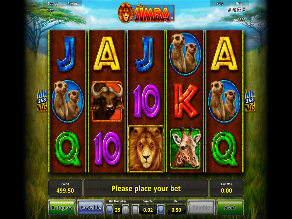 African Simba gameplay screenshot