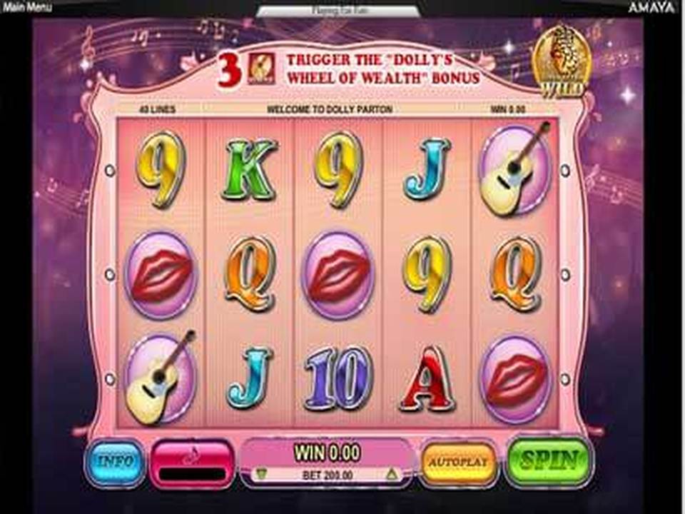 Amaya Gaming Dolly Parton gameplay screenshot