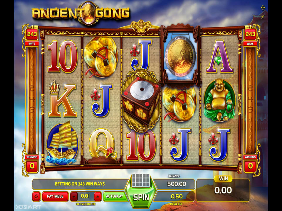 Ancient Gong gameplay screenshot