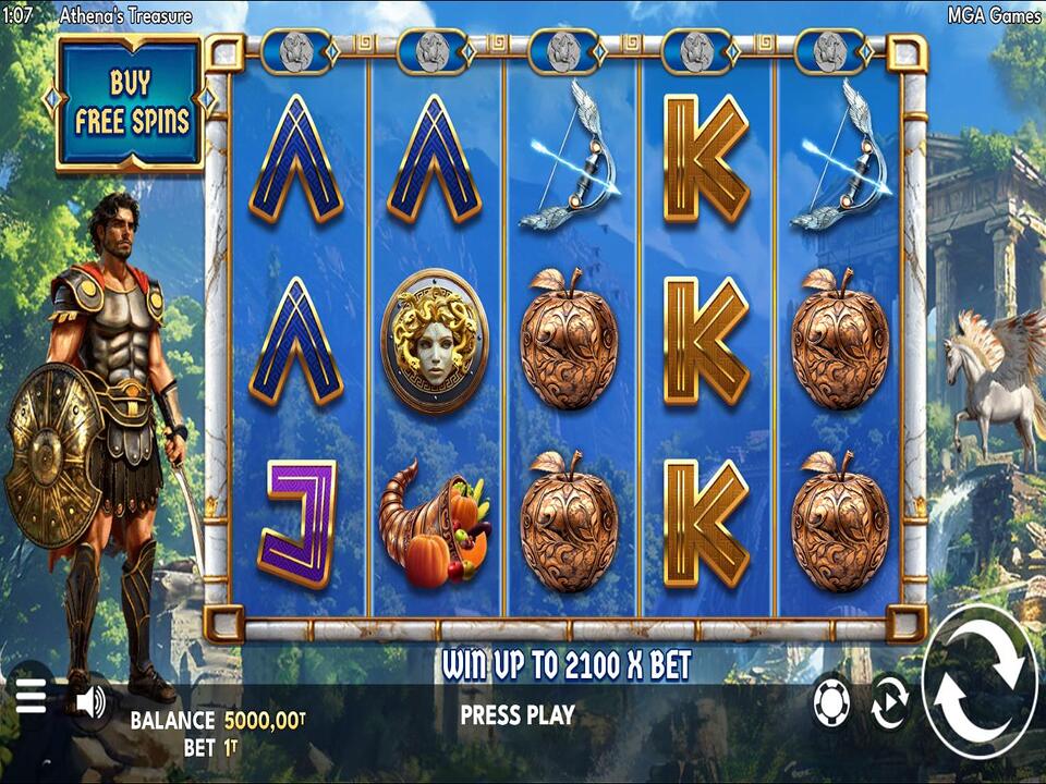 Athenas Treasure gameplay screenshot