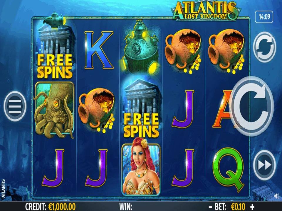 Atlantis Lost Kingdom Slot Review Bonuses Free Play 94 15 Rtp