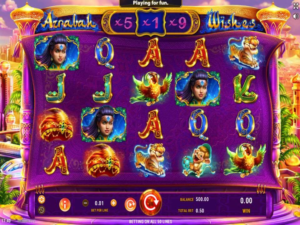 Azrabah Wishes gameplay screenshot