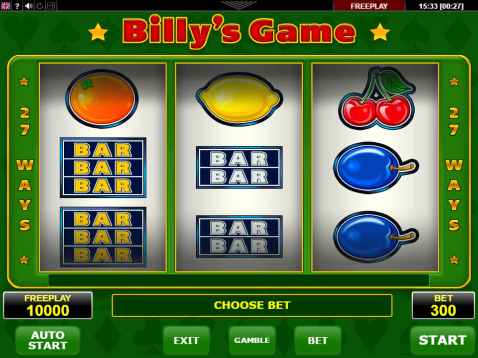 Billys Game gameplay screenshot