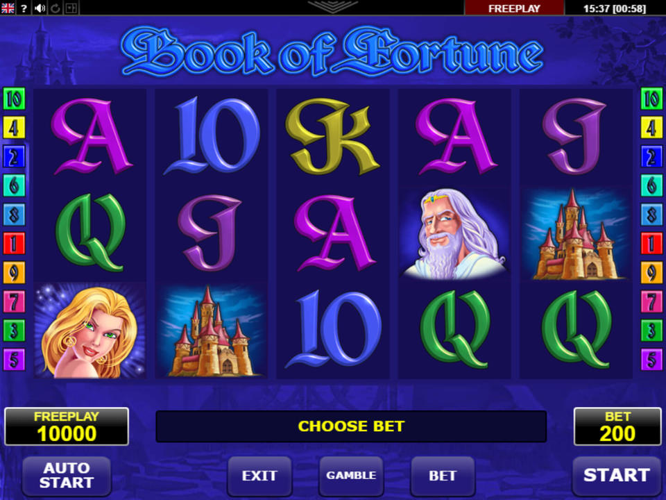 Book of Fortune gameplay screenshot