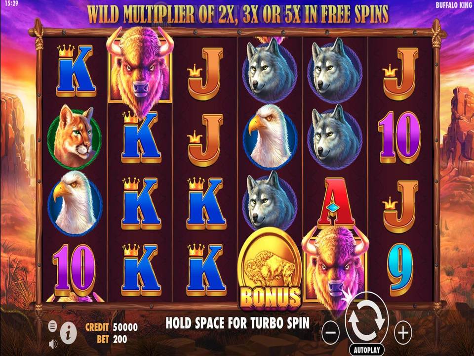 Buffalo King gameplay screenshot