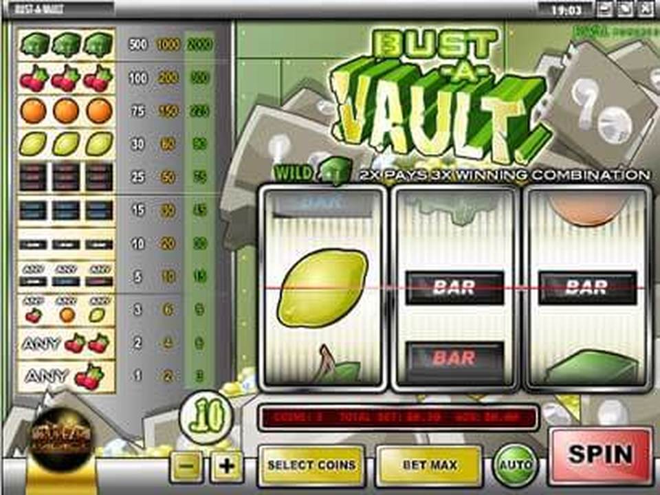 Bust a Vault gameplay screenshot