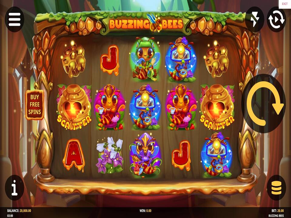 Buzzing Bees gameplay screenshot