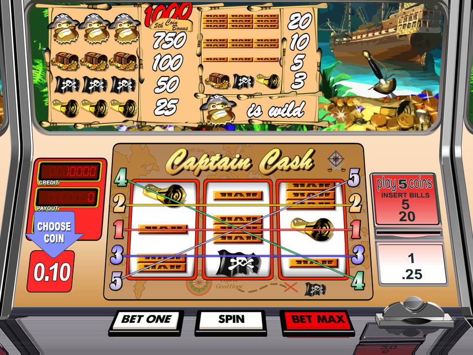 Captain Cash gameplay screenshot