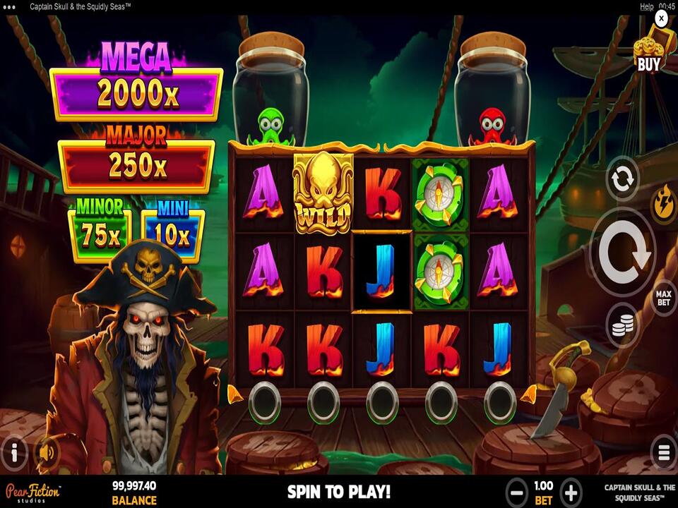 Captain Skull and The Squidly Seas gameplay screenshot