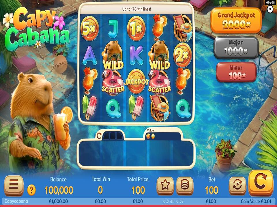 Capycabana gameplay screenshot