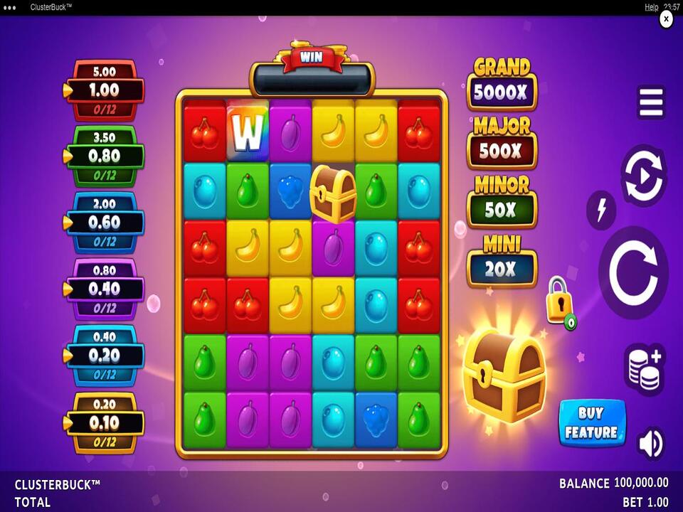 ClusterBuck gameplay screenshot