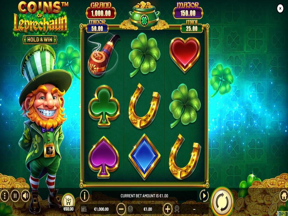Coins of Leprechaun Hold and Win gameplay screenshot