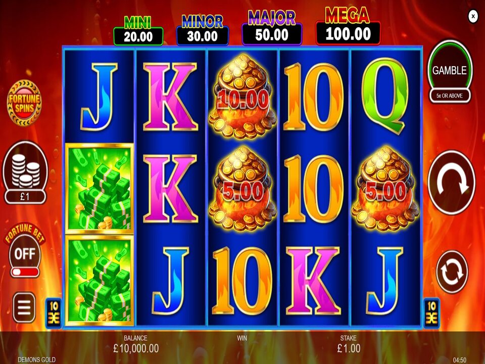 Demons Gold gameplay screenshot