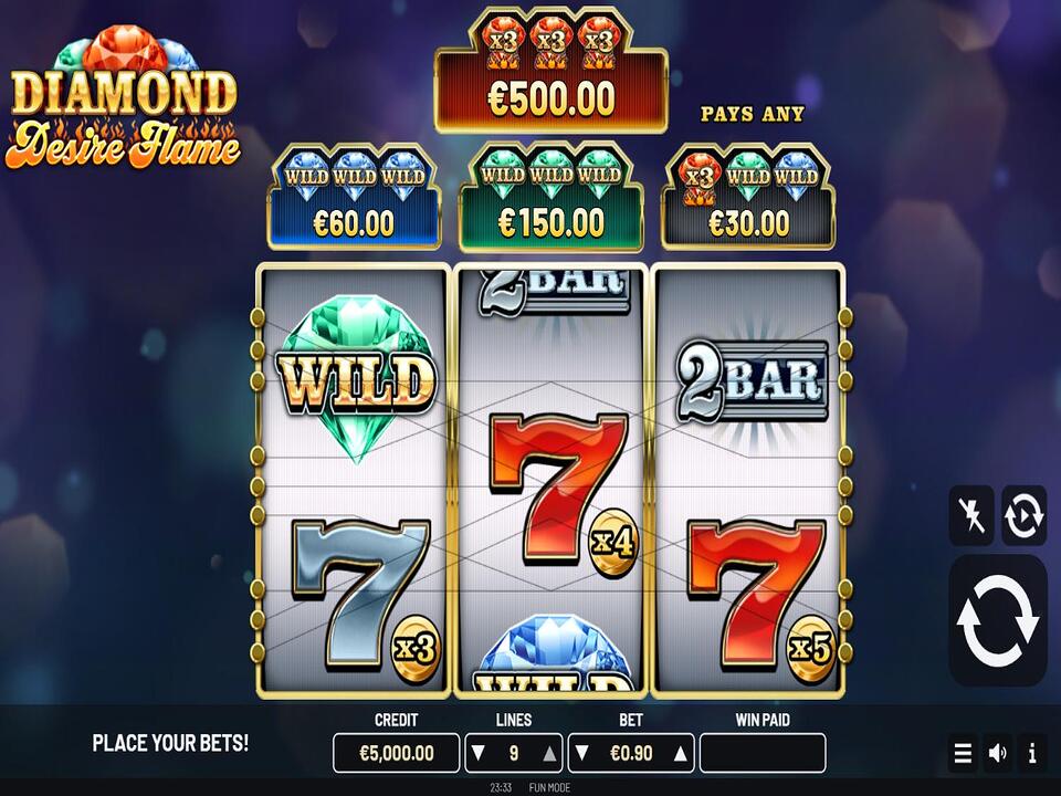 Diamond Desire Flame gameplay screenshot