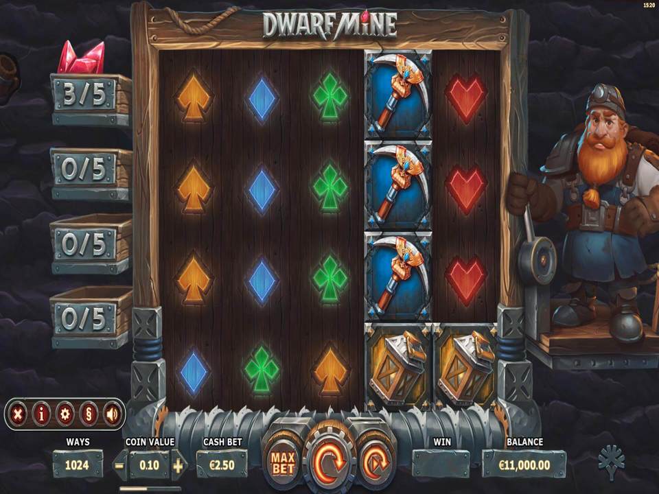 Dwarf Mine gameplay screenshot