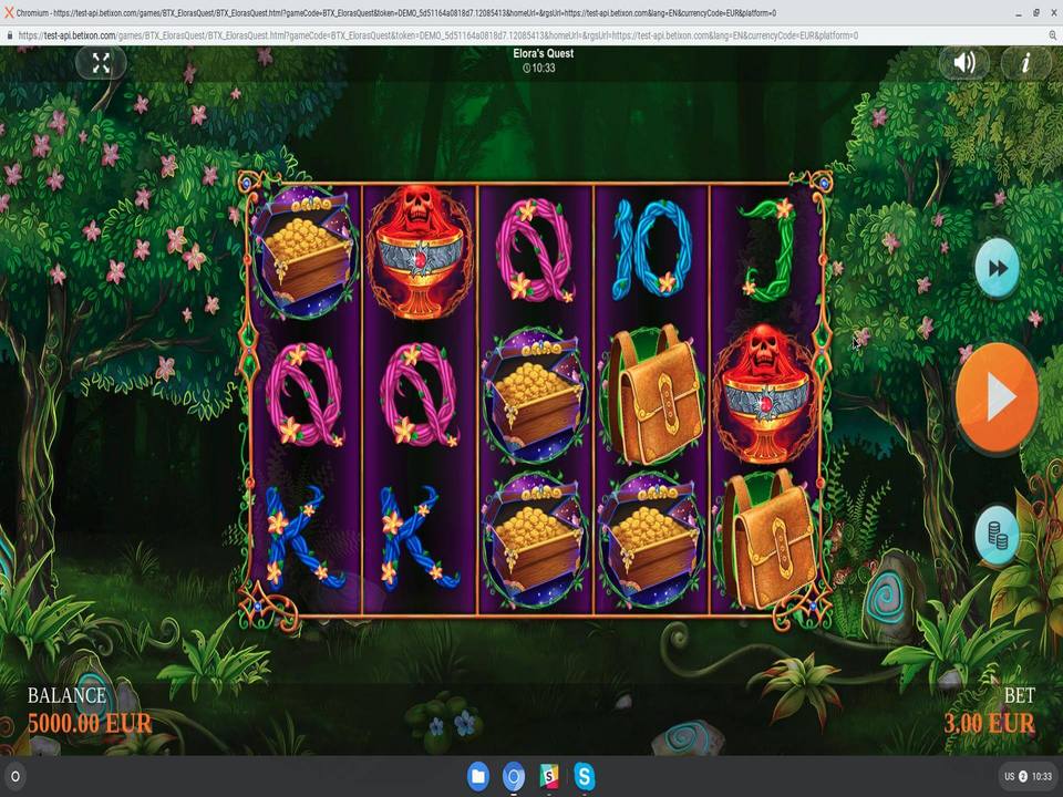 Eloras Quest gameplay screenshot