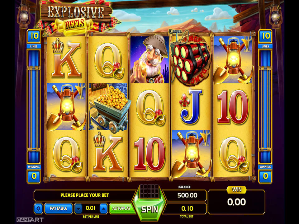 Explosive Reels gameplay screenshot