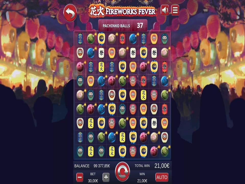 Fireworks Fever gameplay screenshot