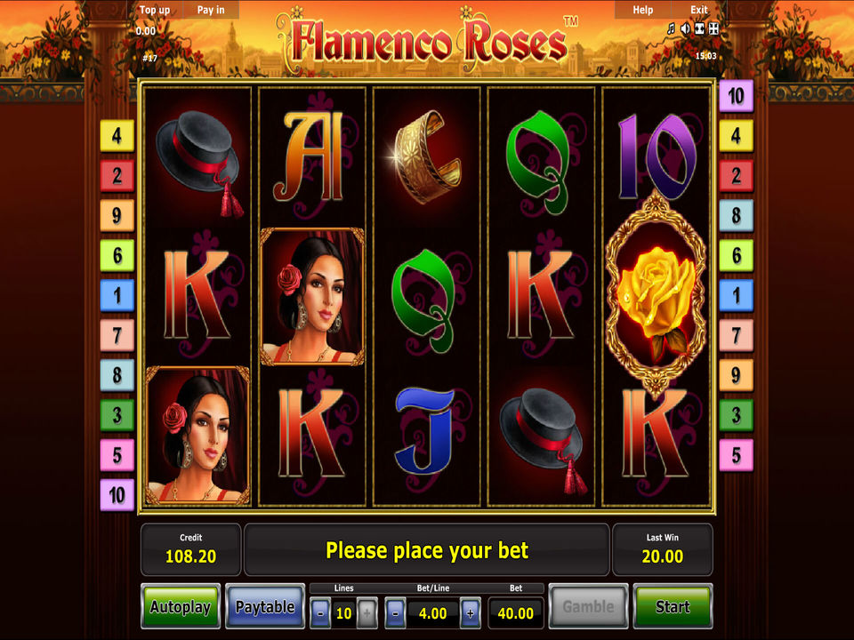 Flamenco Roses gameplay screenshot