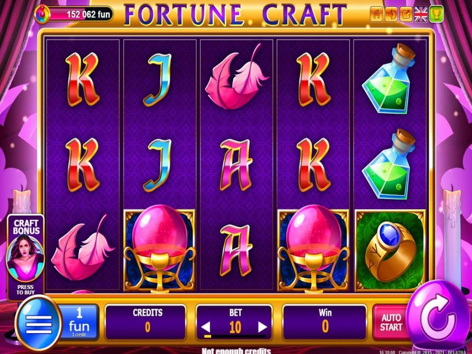 Fortune Craft gameplay screenshot