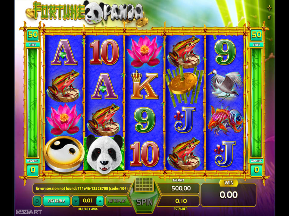 Fortune Panda gameplay screenshot