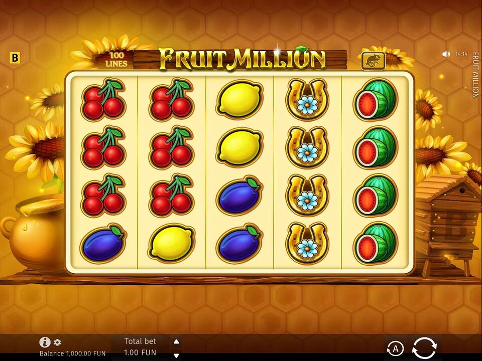 Fruit Million gameplay screenshot