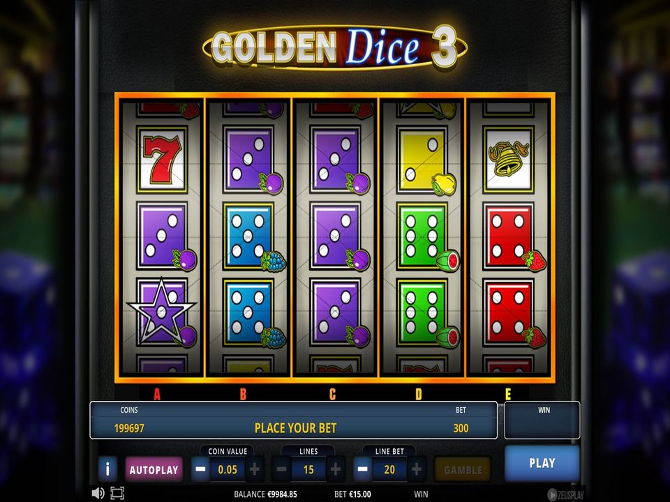 Golden Dice 3 gameplay screenshot