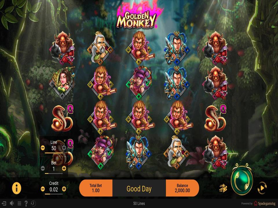 Golden Monkey Slot Demo