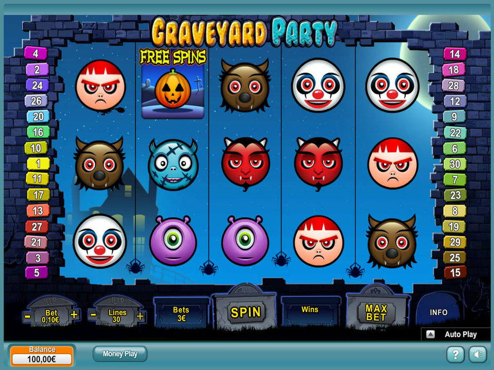Graveyard Party gameplay screenshot