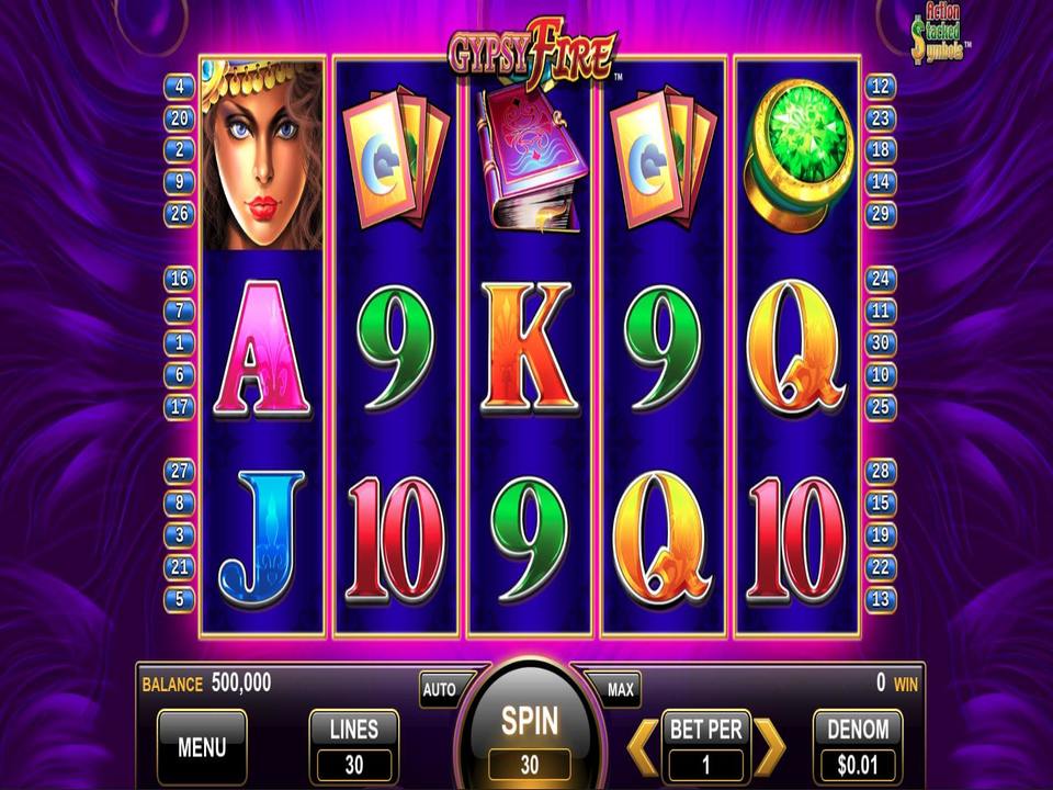 Gypsy fire slot machine