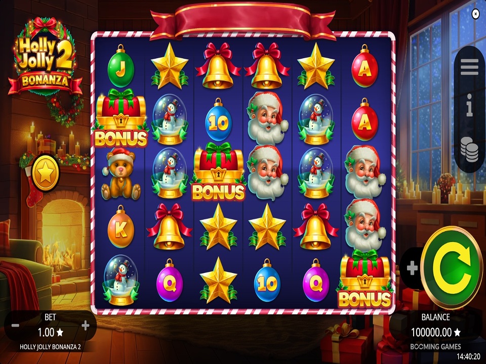 Holly Jolly Bonanza 2 gameplay screenshot