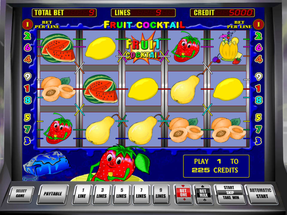 Free slot games fruit cocktail