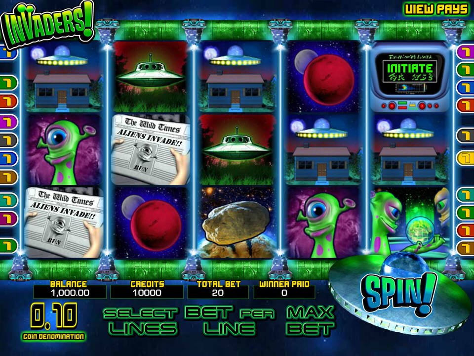Invaders gameplay screenshot