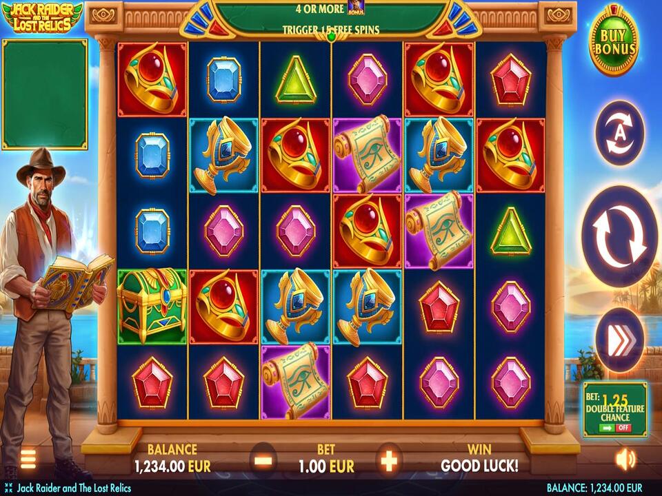 Jack Raider and the Lost Relics gameplay screenshot