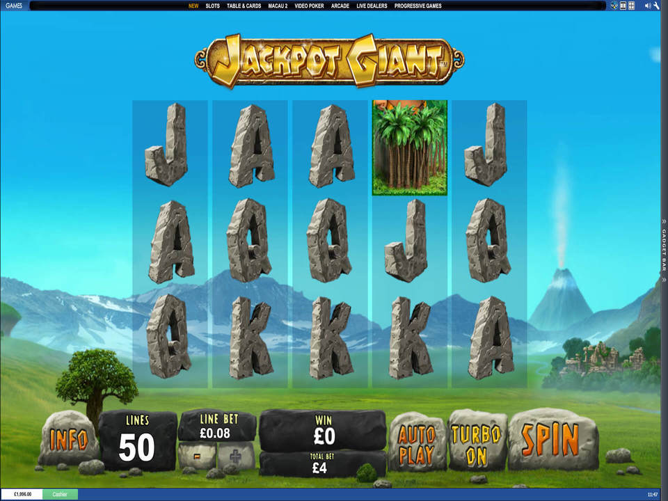 Jackpot Giant gameplay screenshot