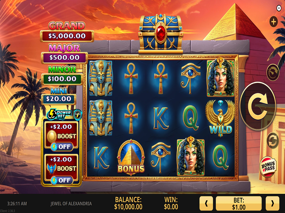Jewel of Alexandria gameplay screenshot