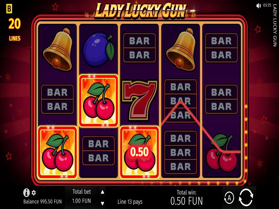 Lady Lucky Gun gameplay screenshot
