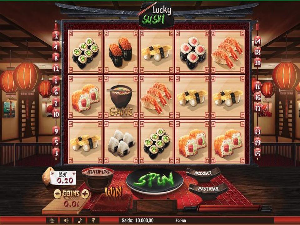 Lucky Sushi gameplay screenshot