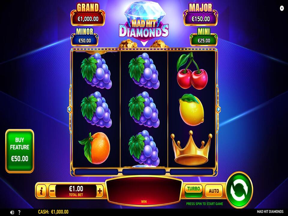 Mad Hit Diamonds gameplay screenshot