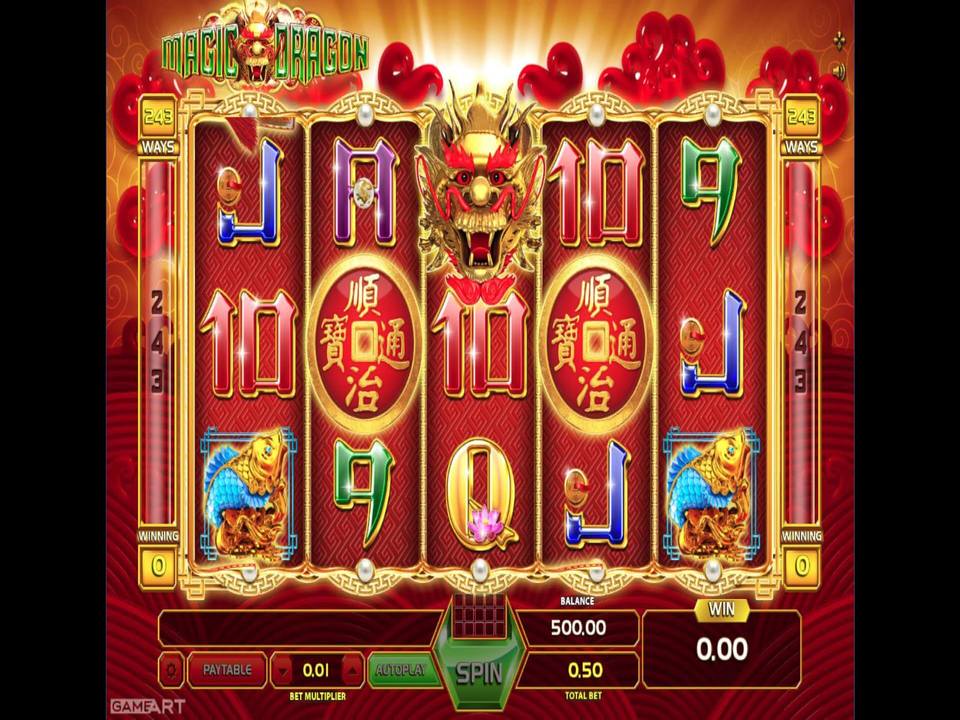 Magic Dragon gameplay screenshot