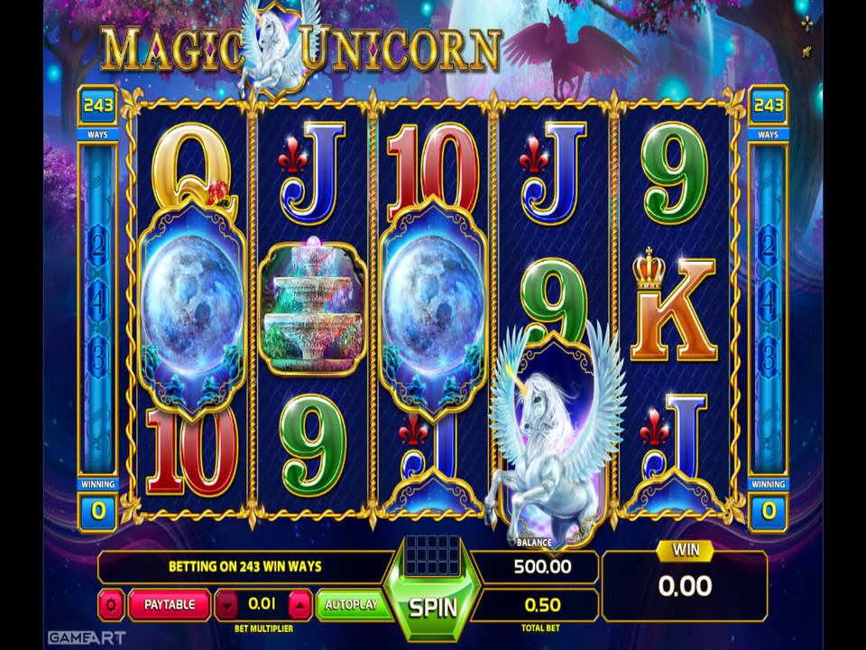 Magic Unicorn gameplay screenshot