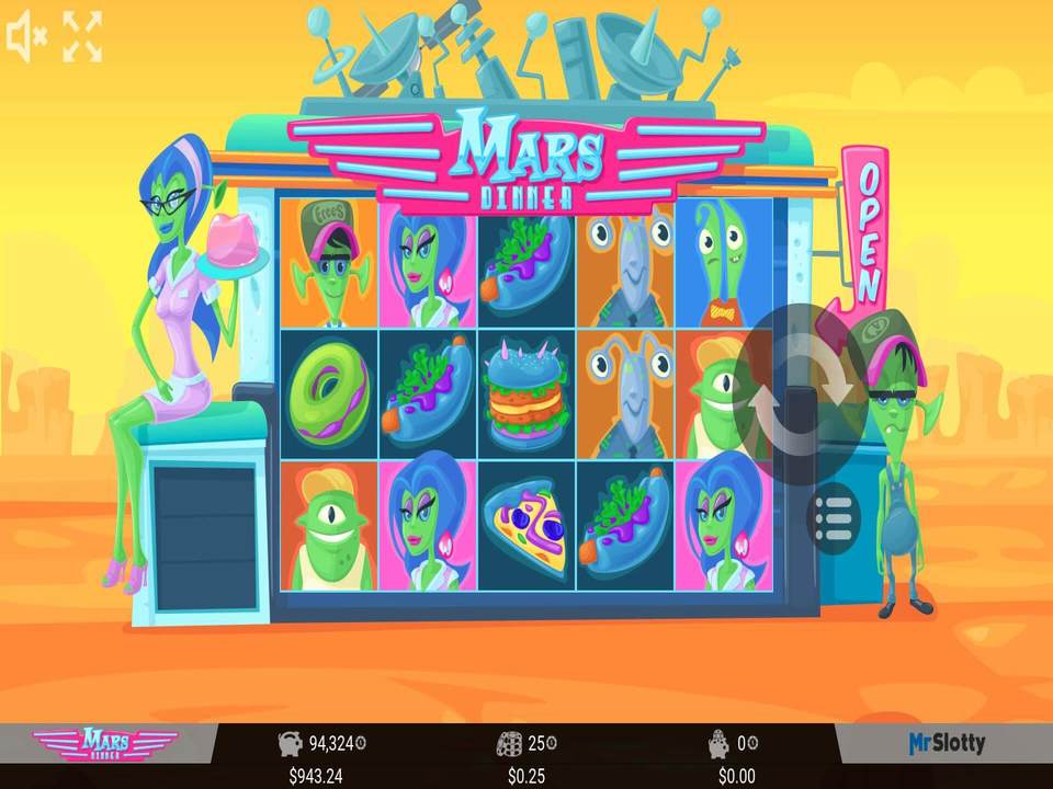 Mars Dinner gameplay screenshot