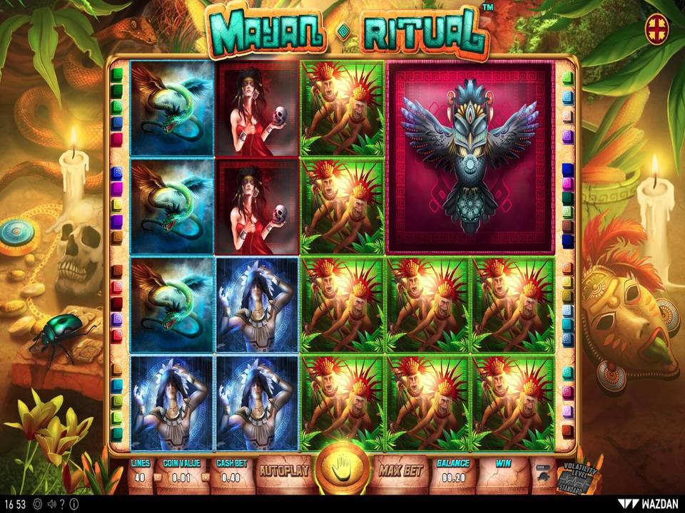 Mayan Ritual gameplay screenshot