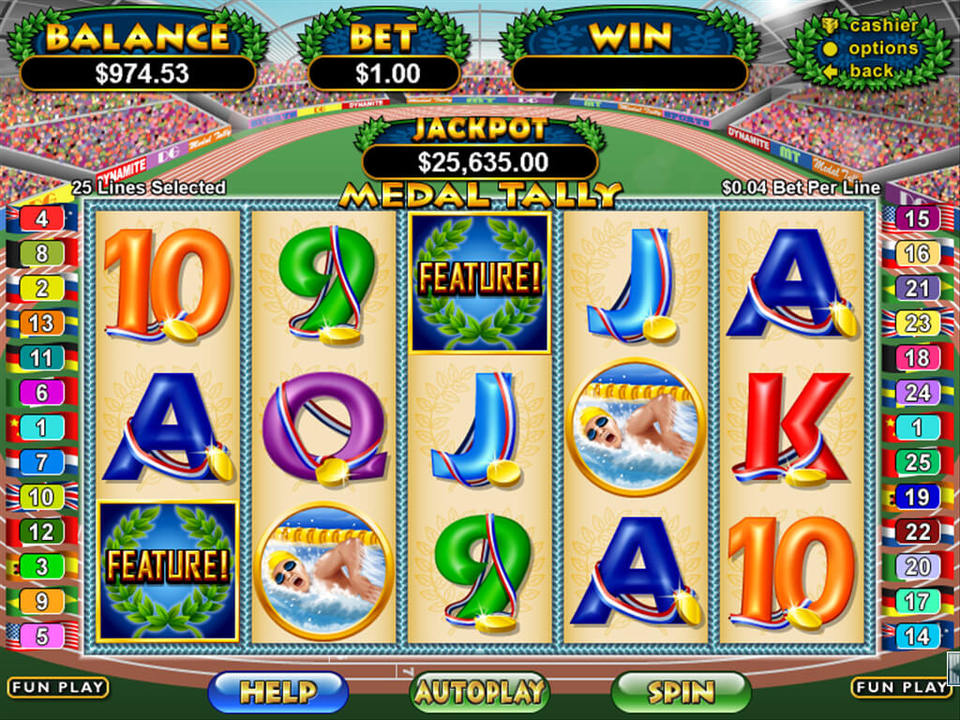 Medal Tally gameplay screenshot