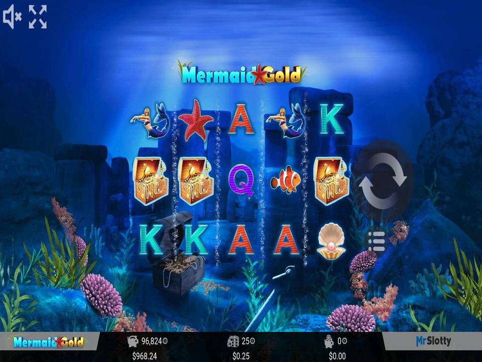 Mermaid Gold gameplay screenshot