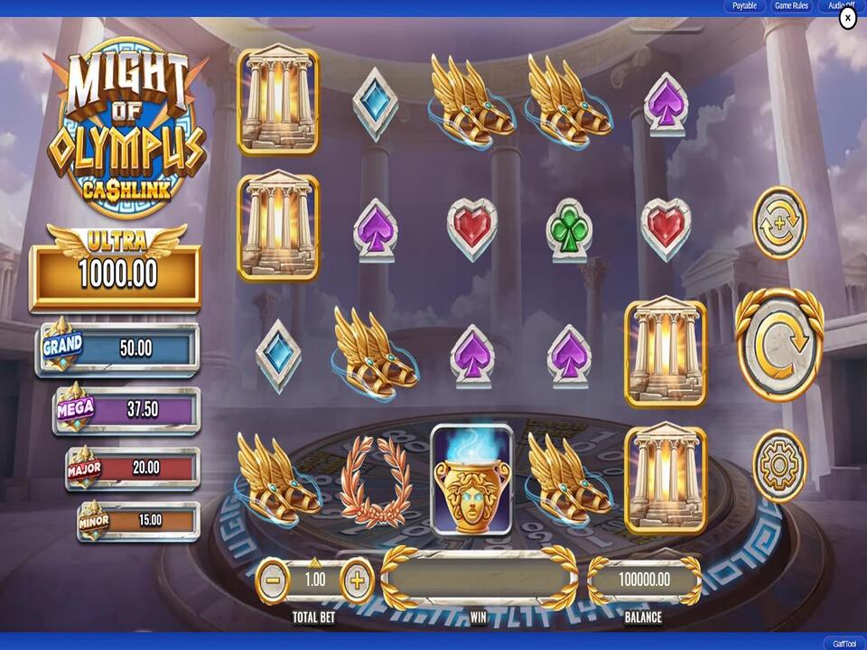 Might of Olympus gameplay screenshot