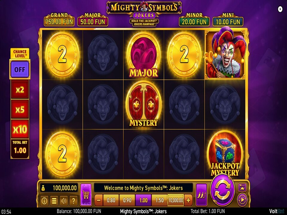 Mighty Symbols Jokers gameplay screenshot