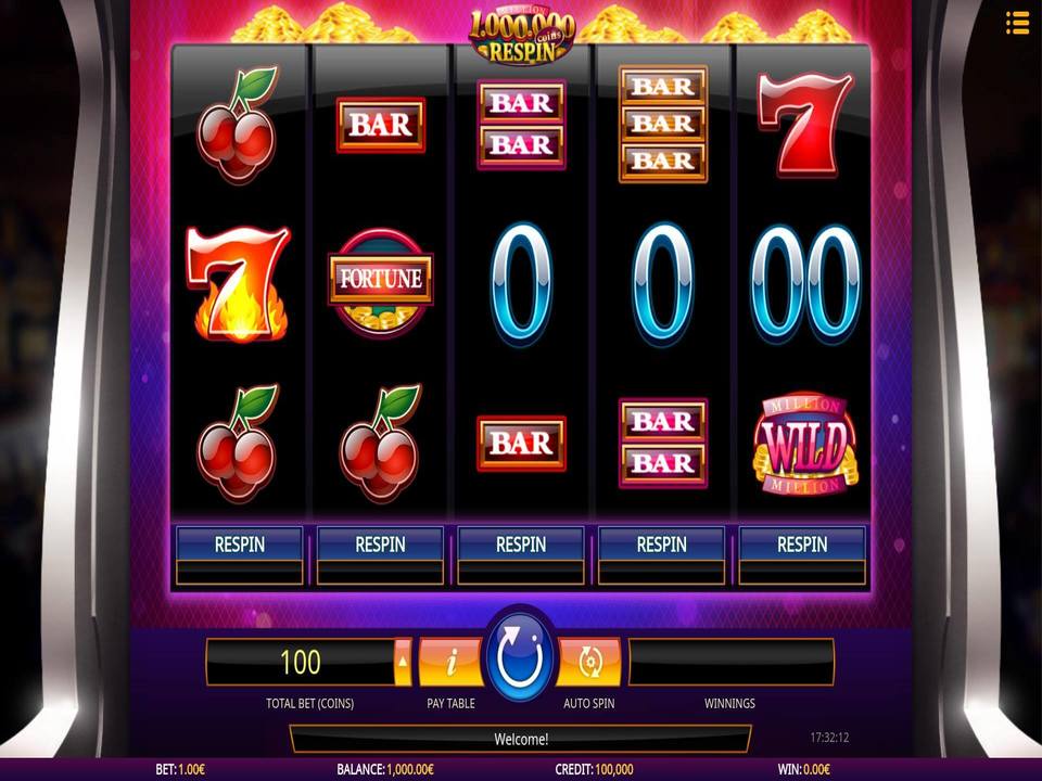 Million Coins Respin gameplay screenshot