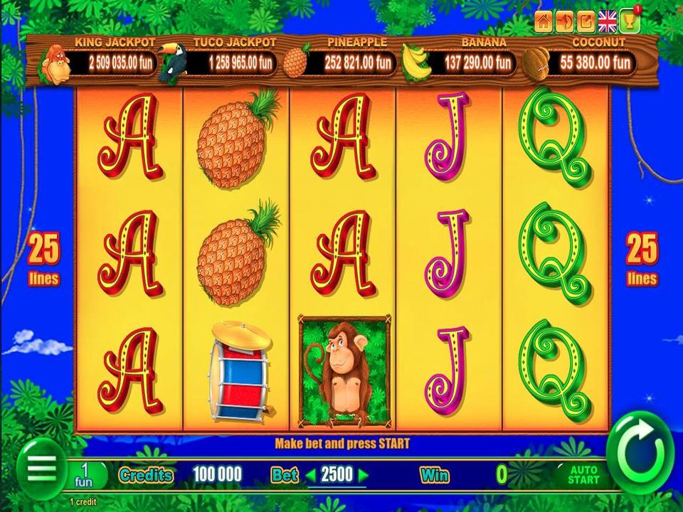 Monkey Jackpot gameplay screenshot